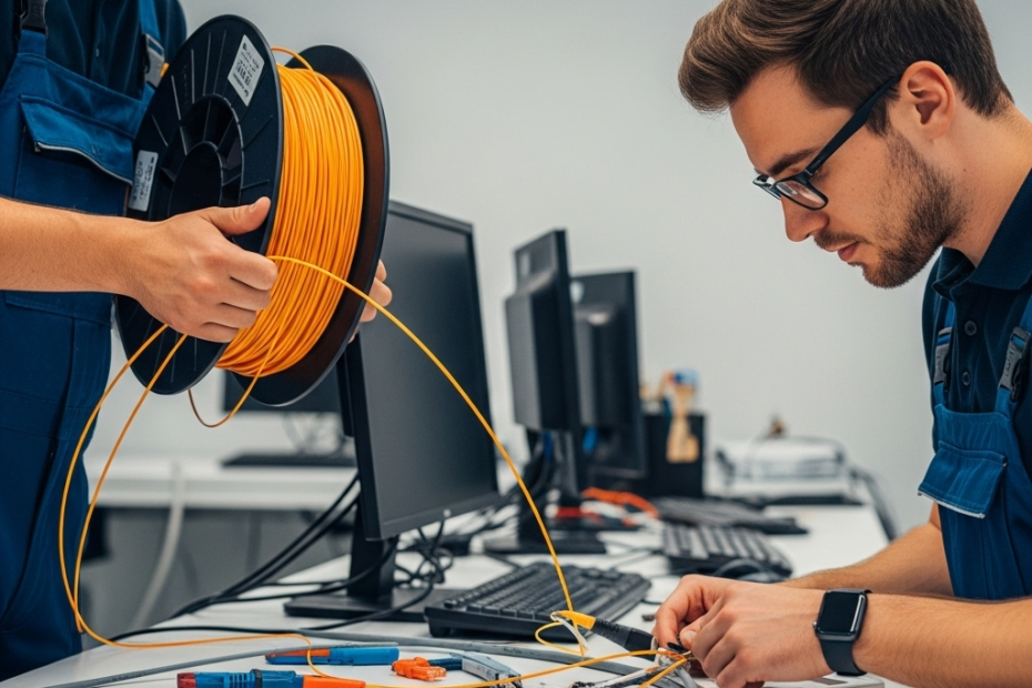 Fiber Kablo Çekimi ve İnternet Kablo Tamiri
